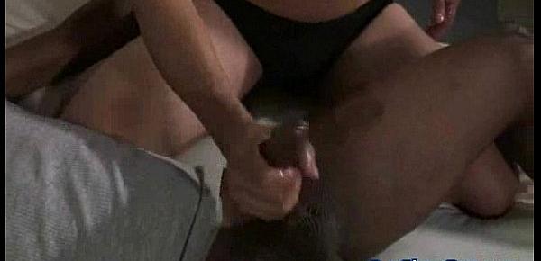  Huge Black Gay Cock for Tiny White Boy 02